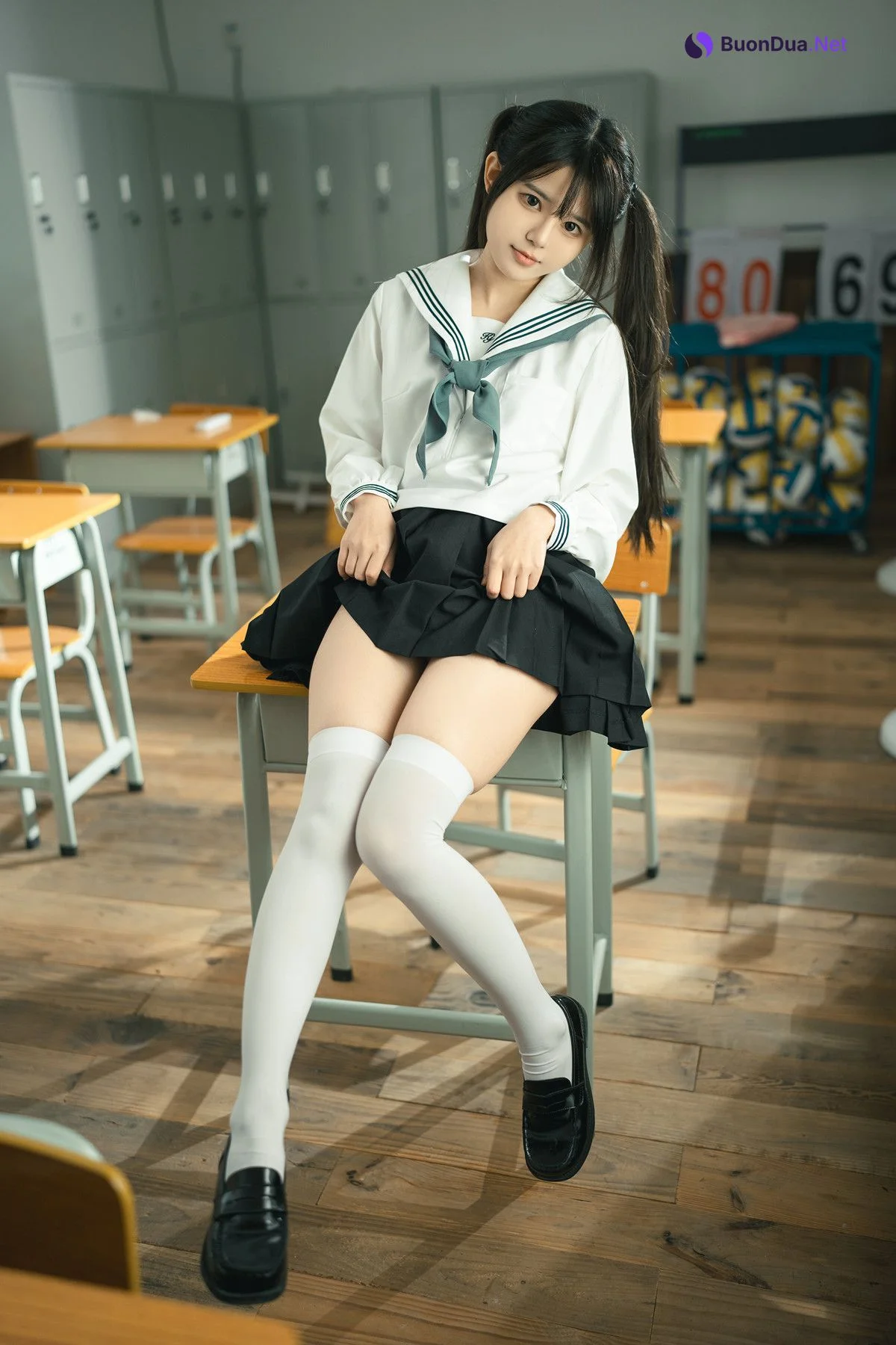 Cosplay Rua阮阮 授课中 In Class - Photo 15