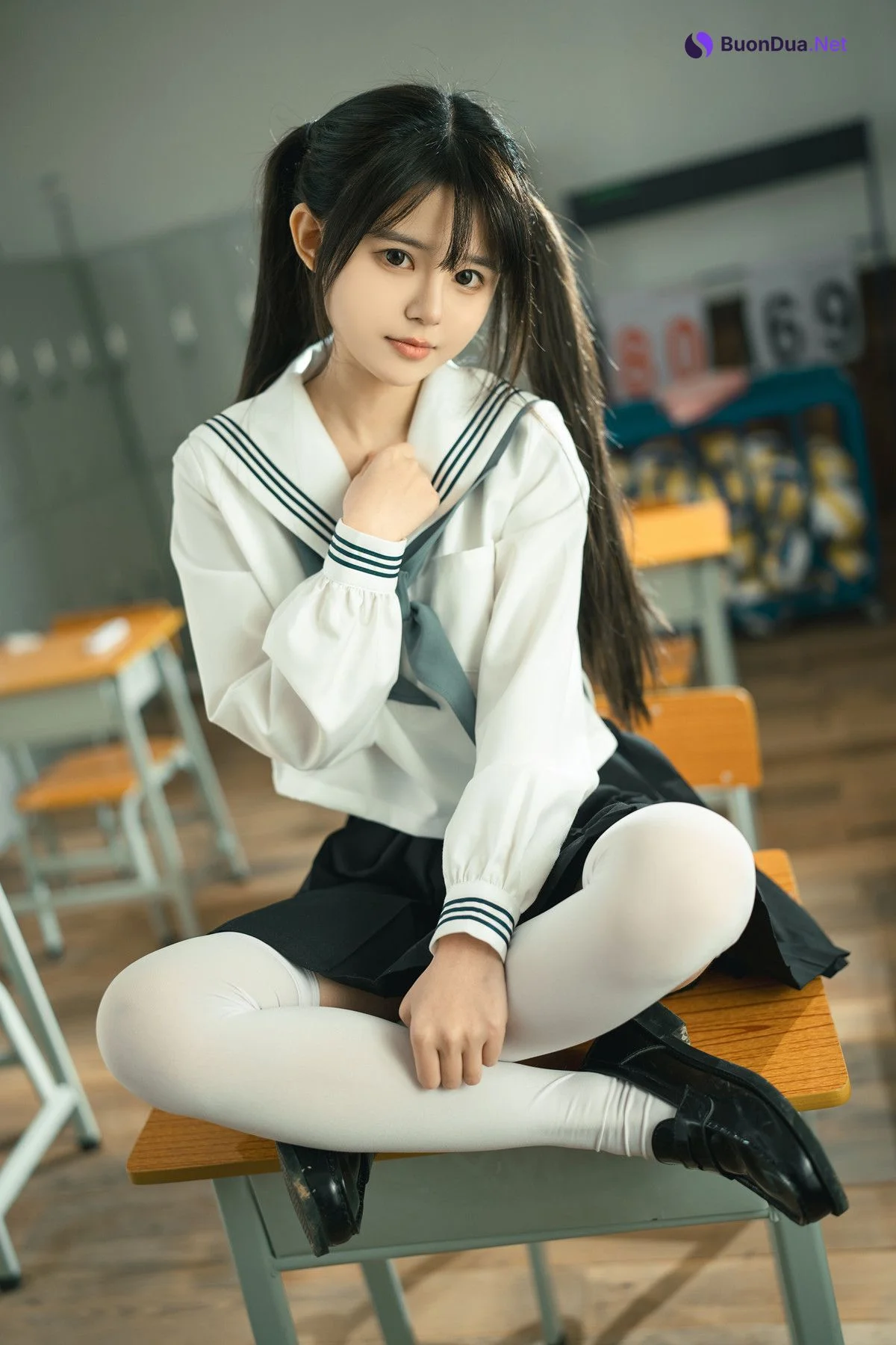 Cosplay Rua阮阮 授课中 In Class - Photo 17