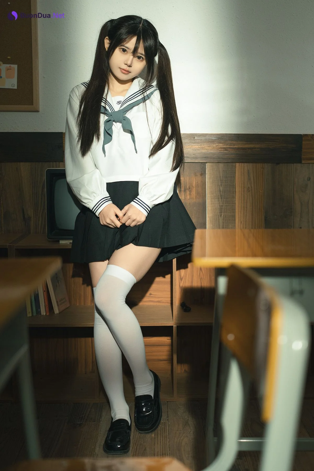 Cosplay Rua阮阮 授课中 In Class - Photo 19