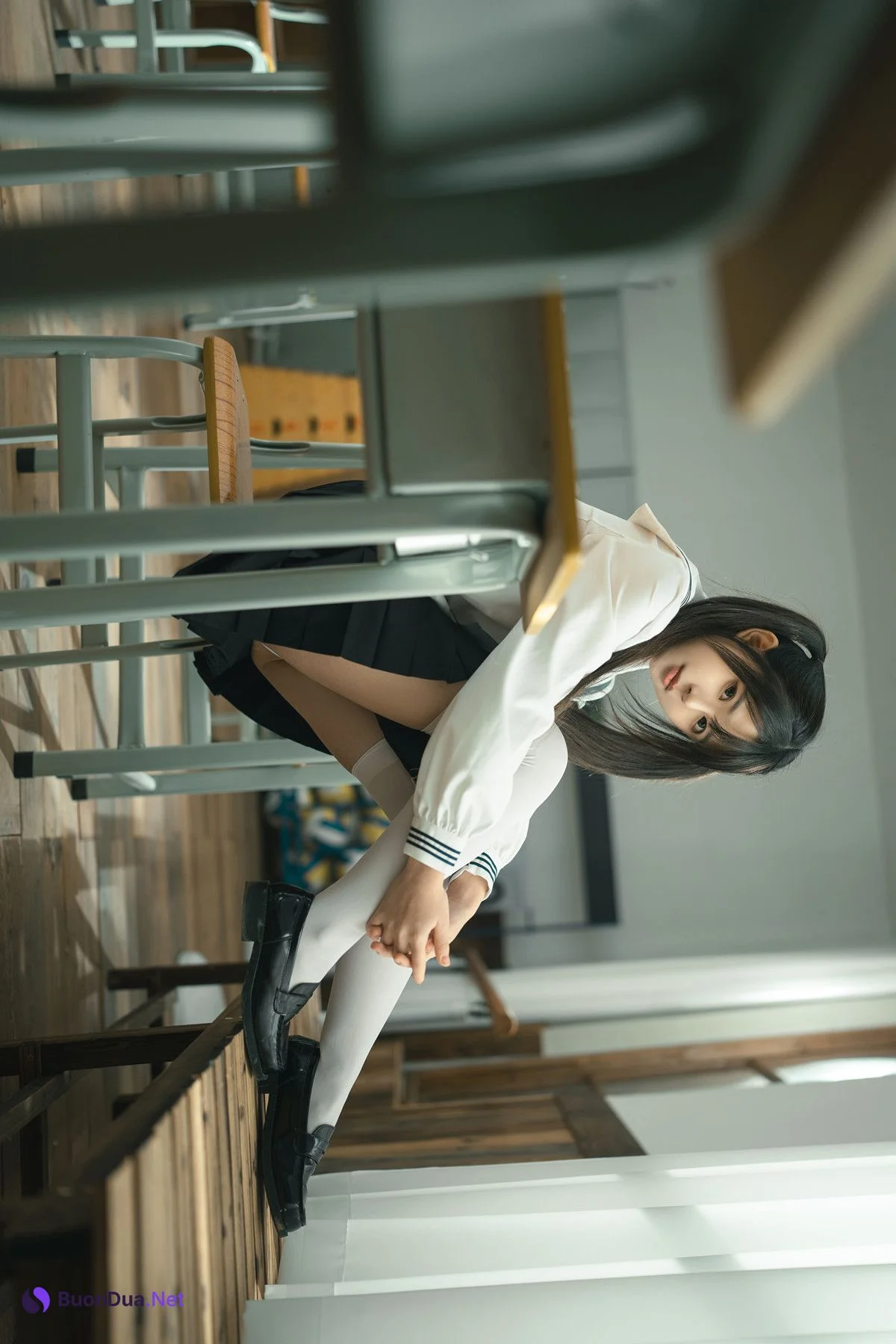 Cosplay Rua阮阮 授课中 In Class - Photo 3