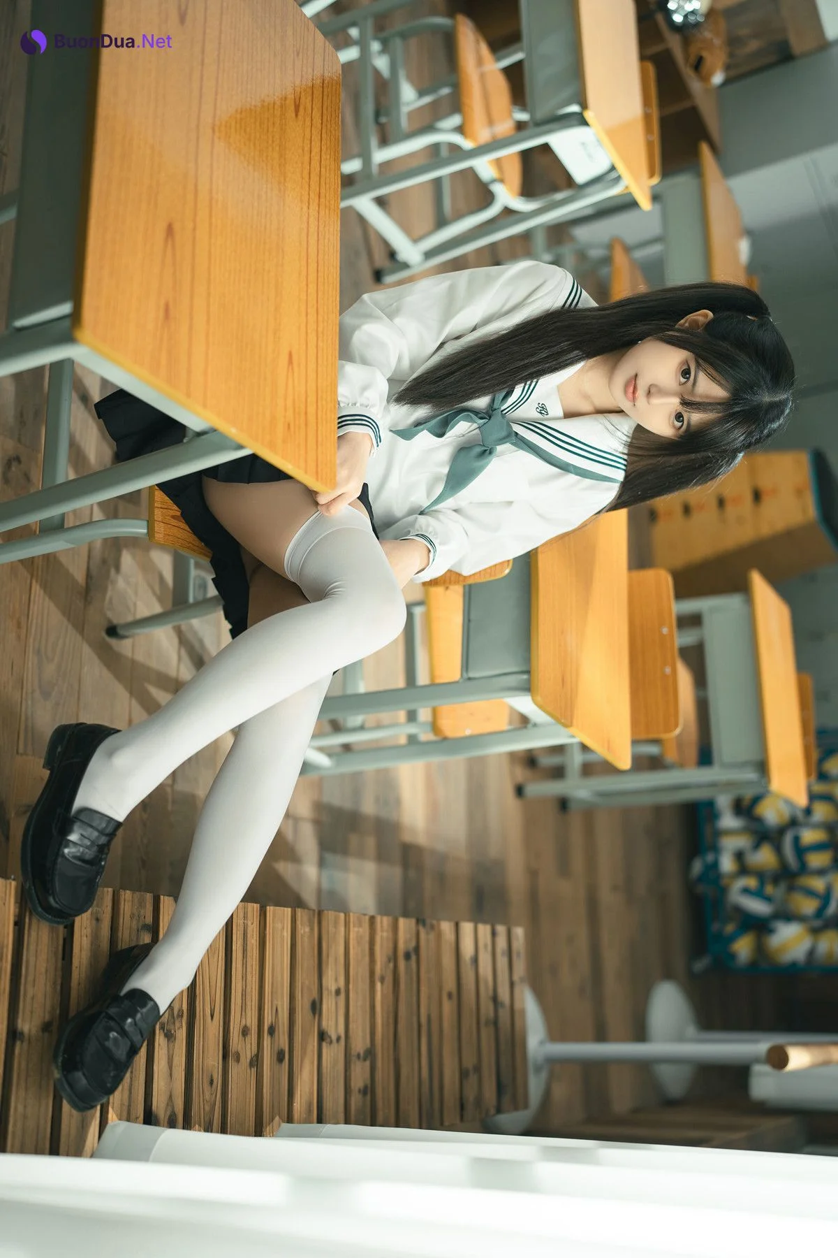 Cosplay Rua阮阮 授课中 In Class - Photo 8