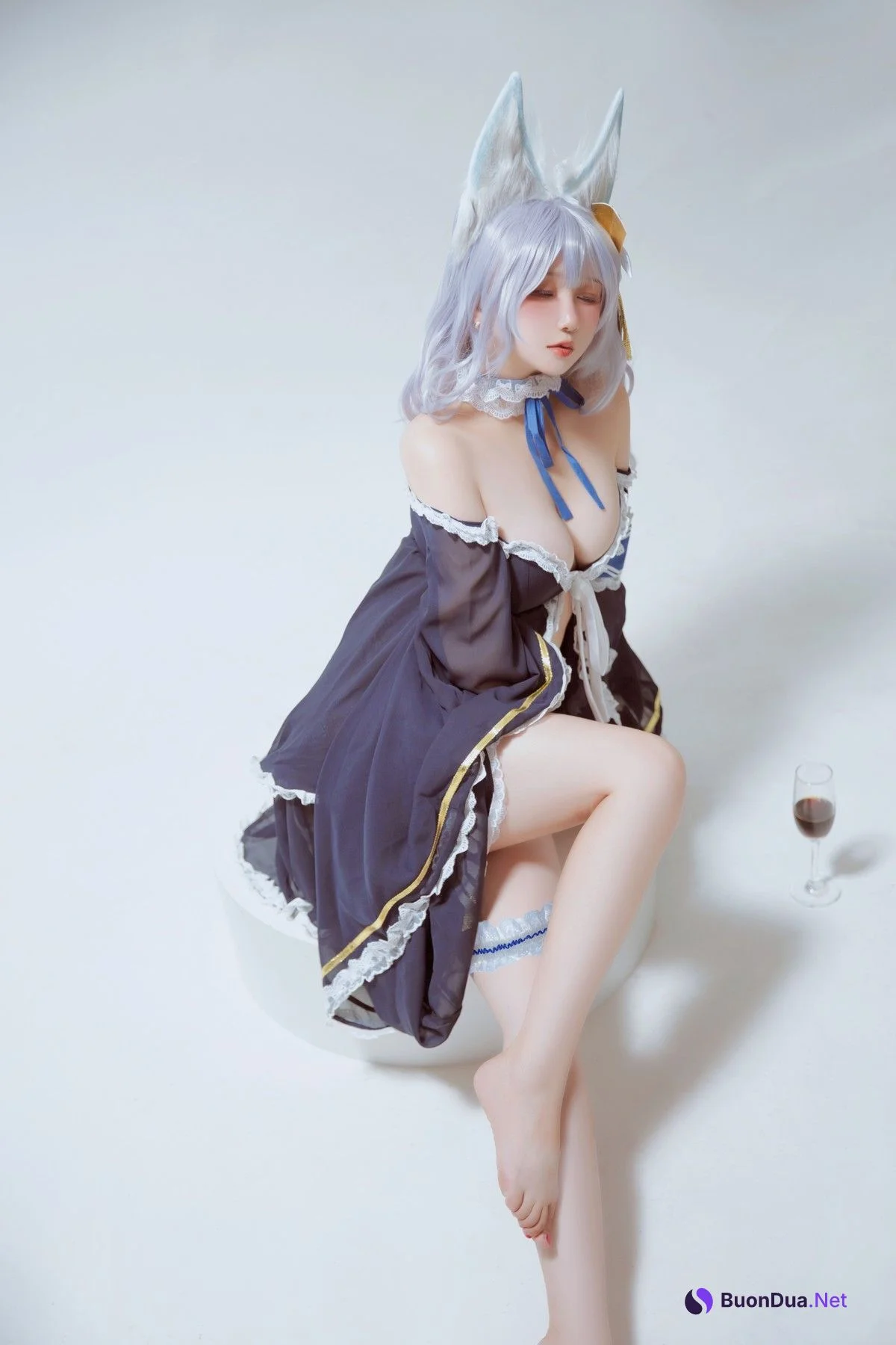 Cosplay Ruby蘸酱美美 Shinano 信浓礼服 - Photo 12