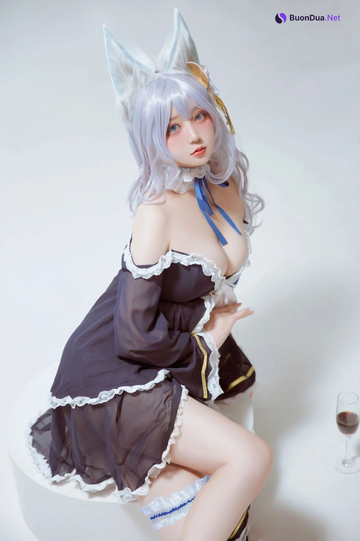 Cosplay Ruby蘸酱美美 Shinano 信浓礼服 - Photo 13