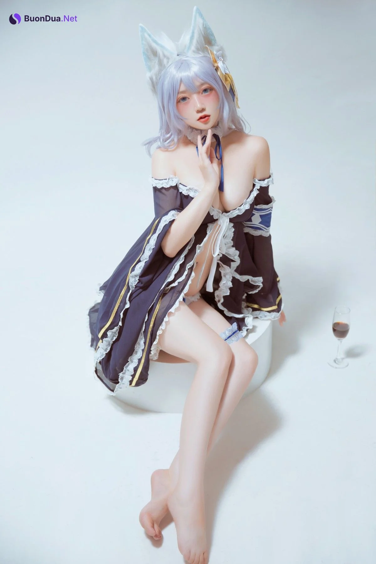 Cosplay Ruby蘸酱美美 Shinano 信浓礼服 - Photo 14