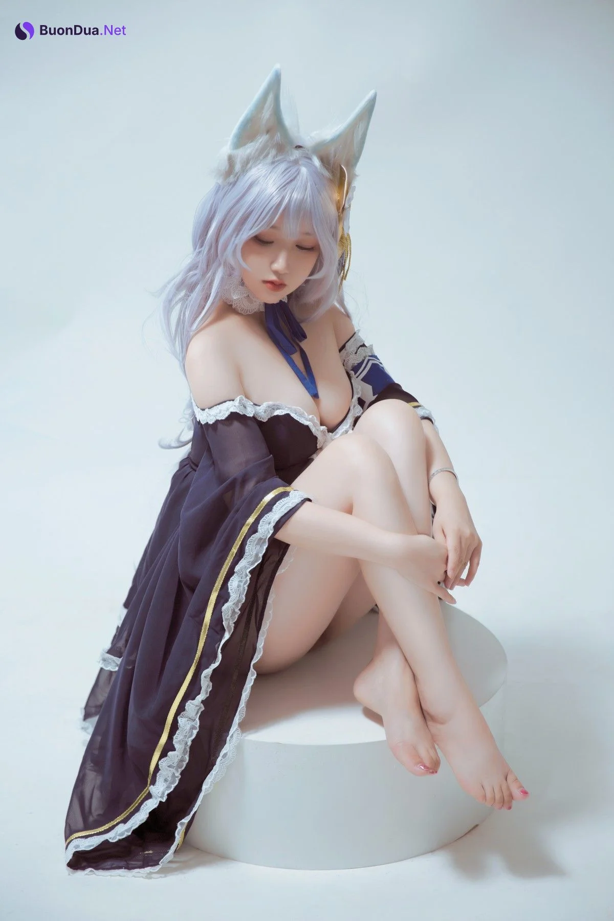 Cosplay Ruby蘸酱美美 Shinano 信浓礼服 - Photo 16