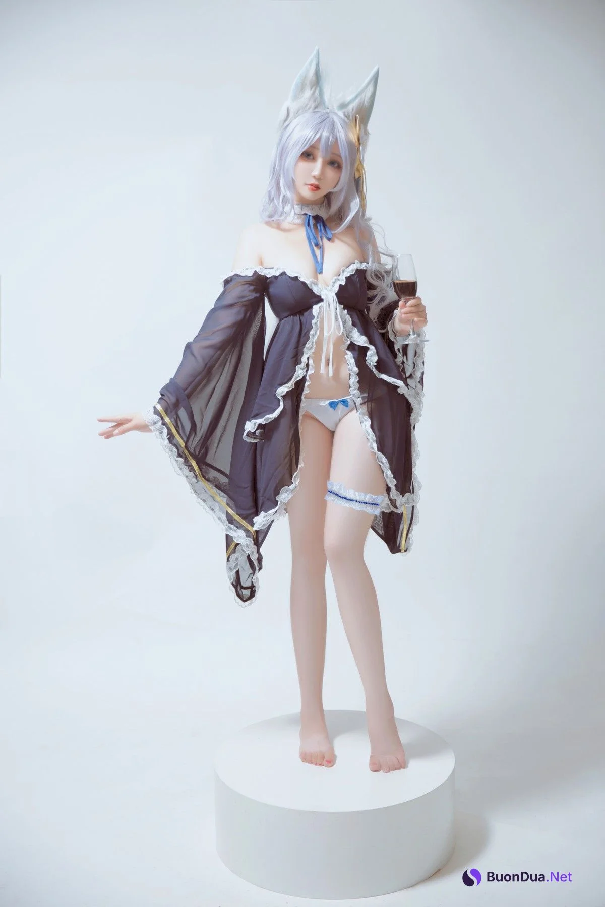 Cosplay Ruby蘸酱美美 Shinano 信浓礼服 - Photo 9
