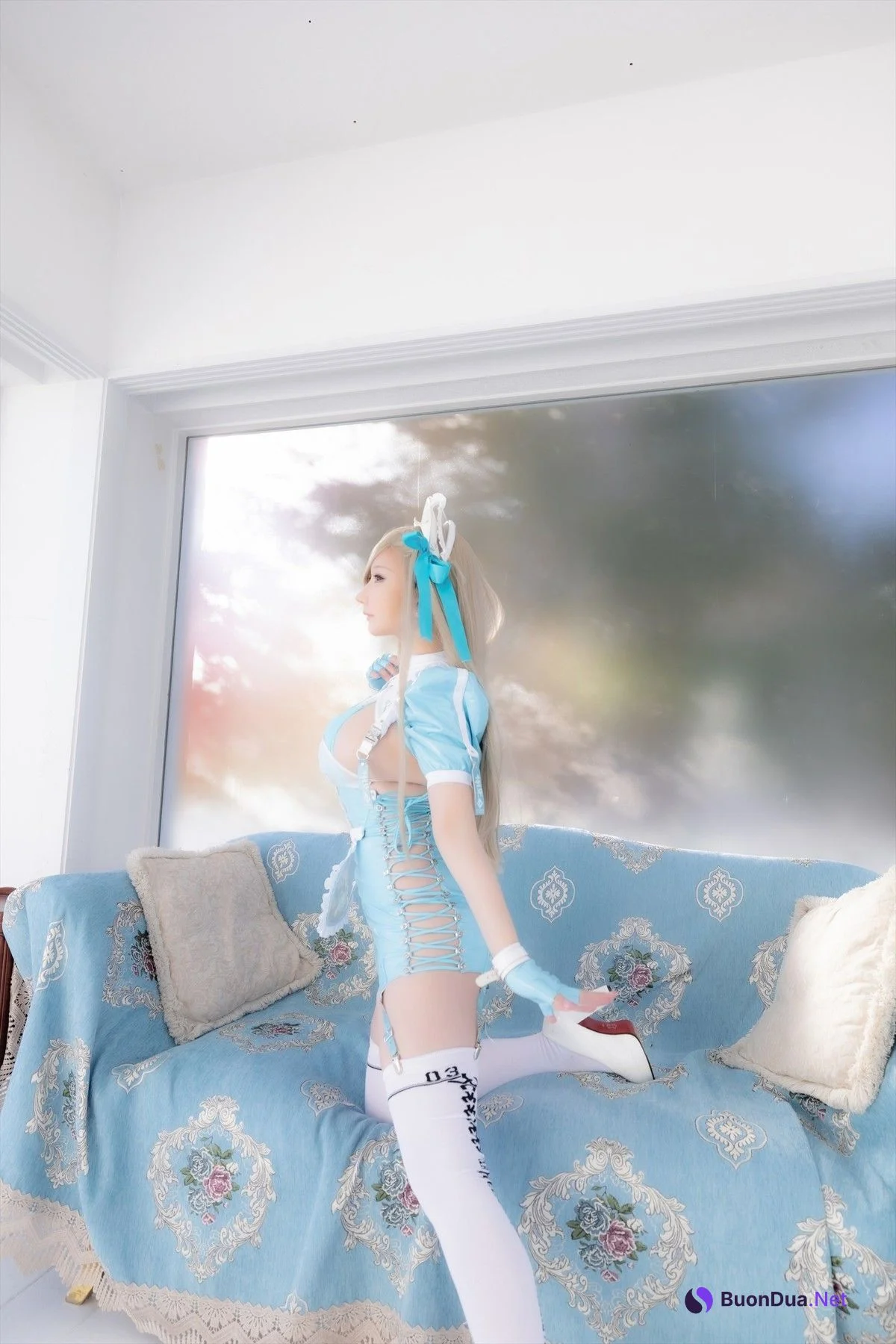 Cosplay SAKUサク Cyber Maid Asuna Set.01 - Photo 6