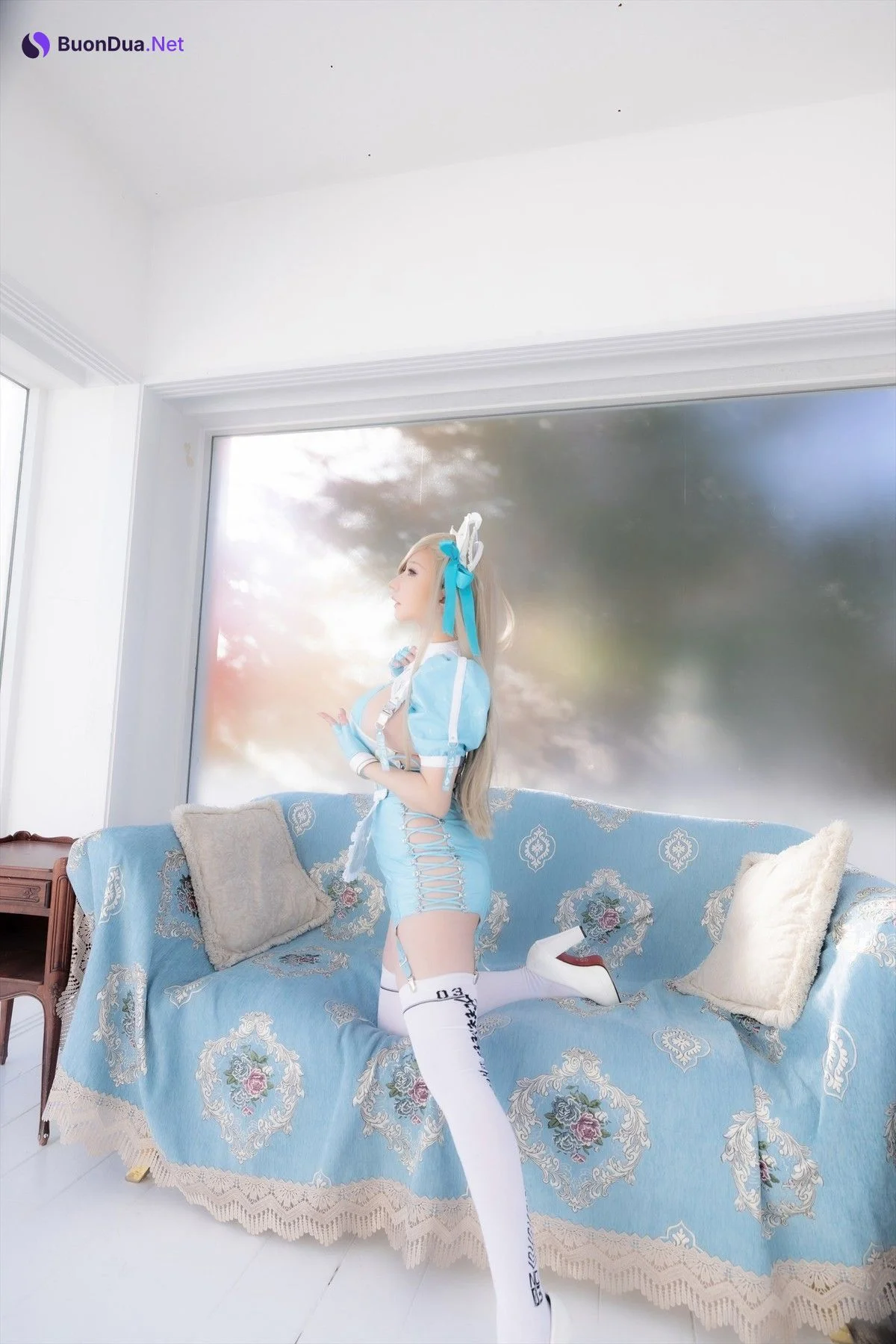 Cosplay SAKUサク Cyber Maid Asuna Set.01 - Photo 7