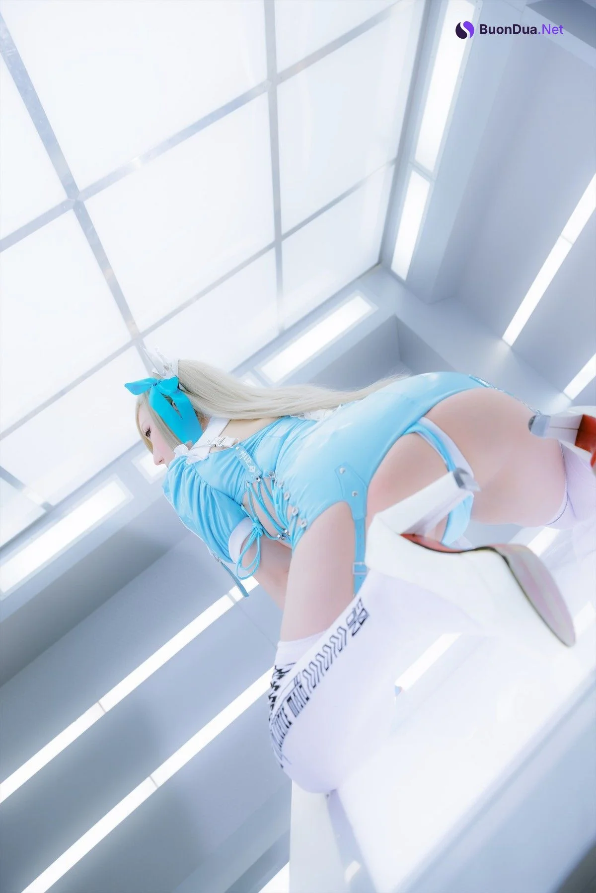 Cosplay SAKUサク Cyber Maid Asuna Set.03 - Photo 11