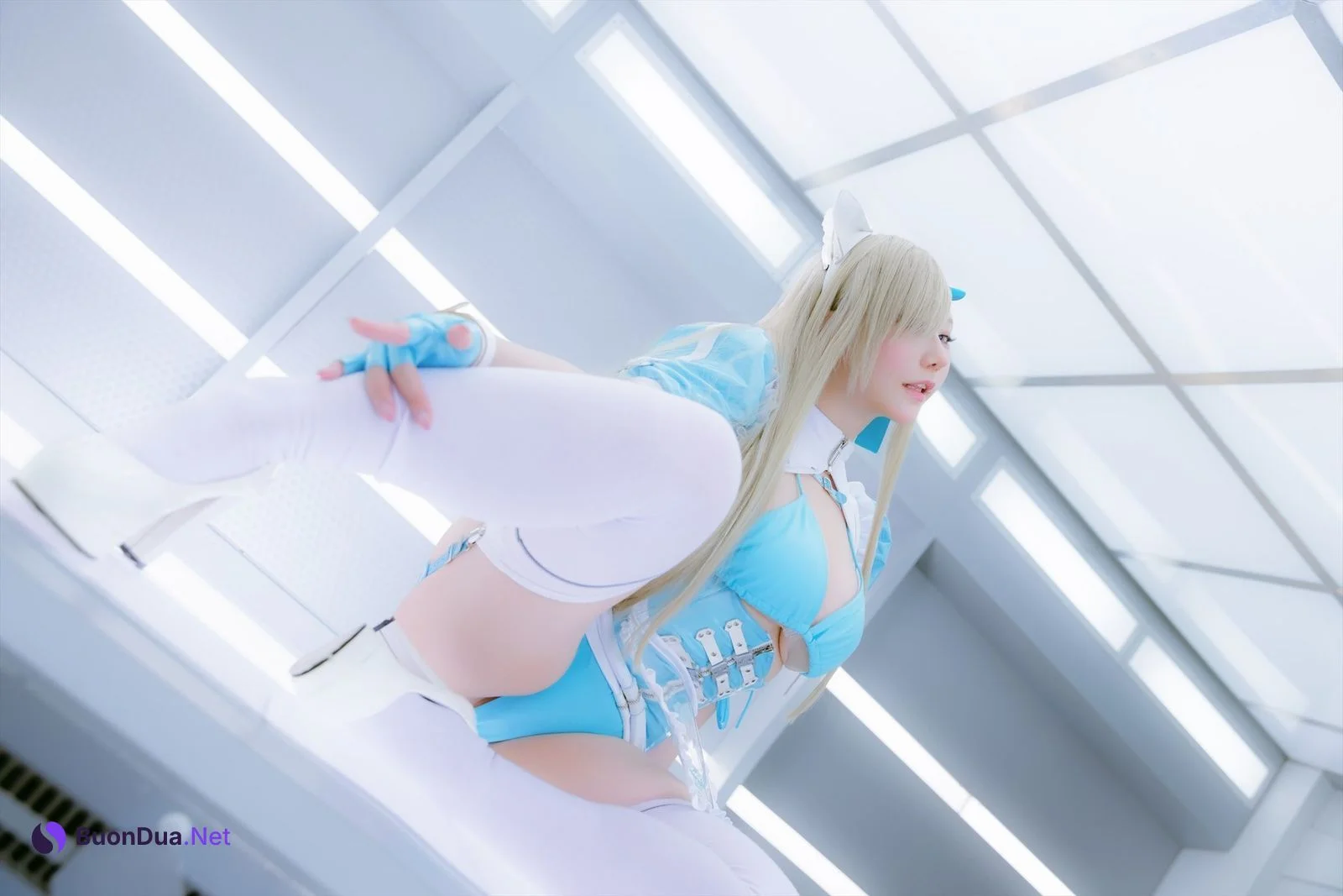 Cosplay SAKUサク Cyber Maid Asuna Set.03 - Photo 18