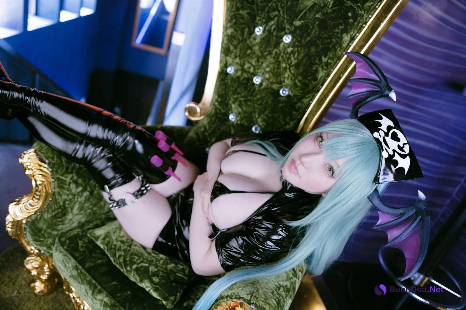 Cosplay SAKUサク Love builder Darkstalkers Set.01 - 写真 2