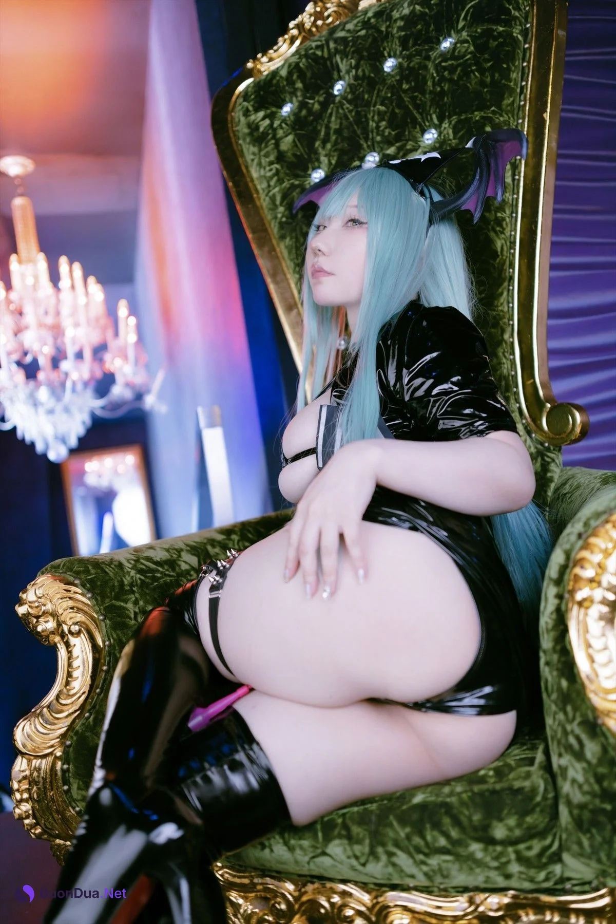 Cosplay SAKUサク Love builder Darkstalkers Set.01 - 写真 8