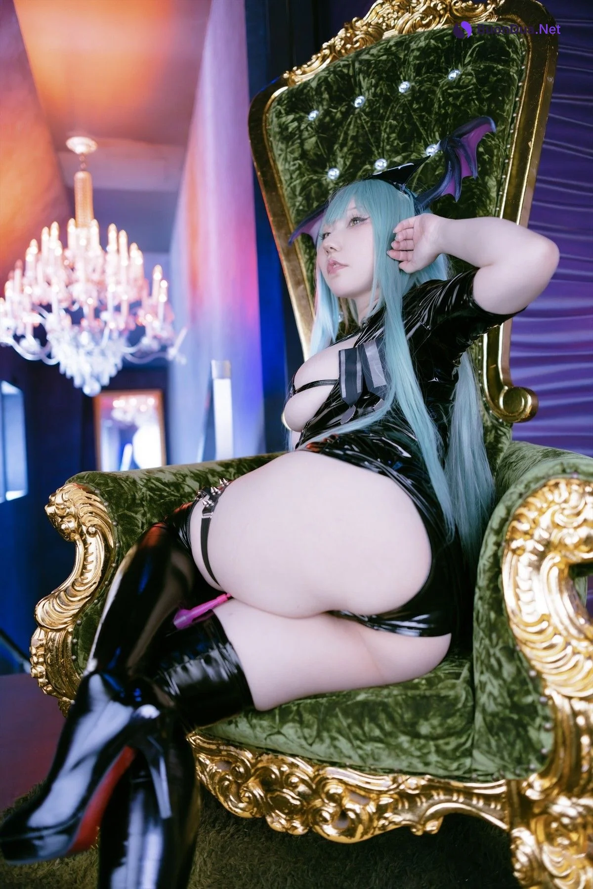 Cosplay SAKUサク Love builder Darkstalkers Set.01 - 写真 9