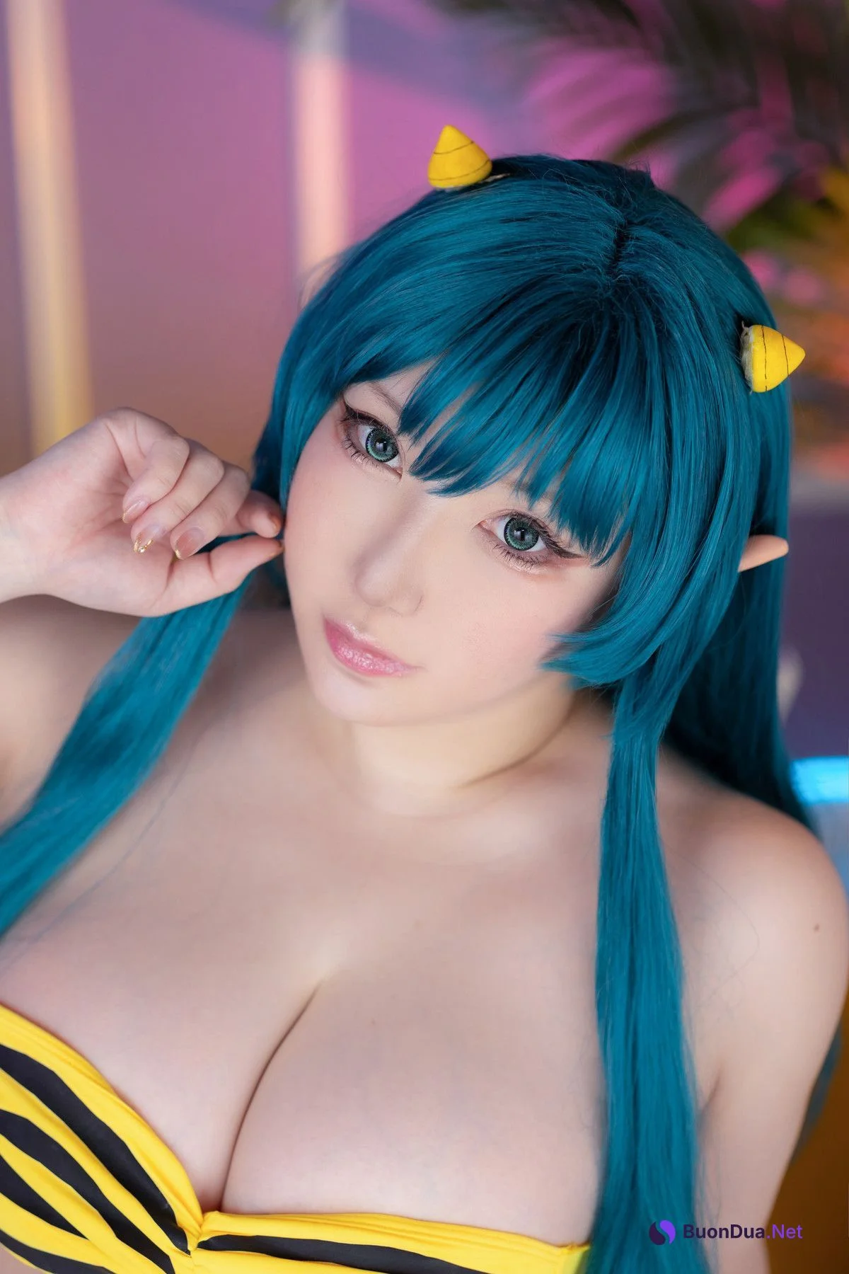 Cosplay SAKUサク Lum ラム うる星やつら Set.01 - Photo 16