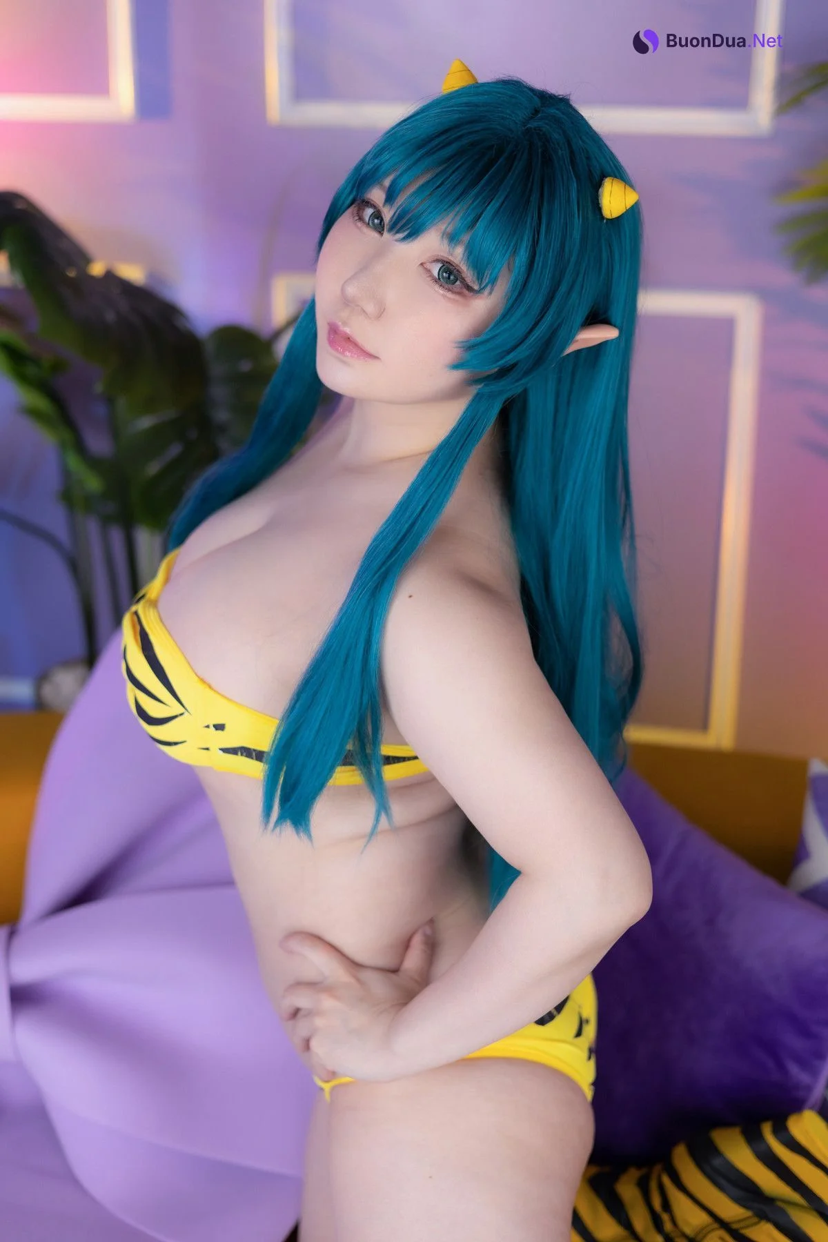 Cosplay SAKUサク Lum ラム うる星やつら Set.01 - Photo 6
