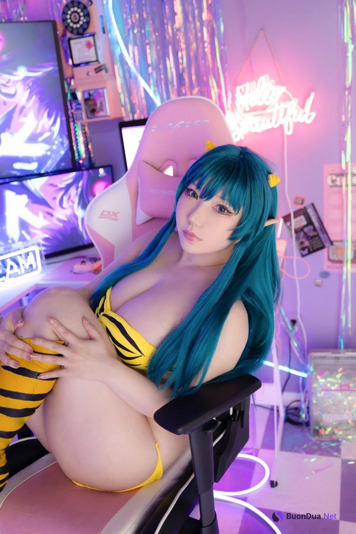 Cosplay SAKUサク Lum ラム うる星やつら Set.02 - Photo 20