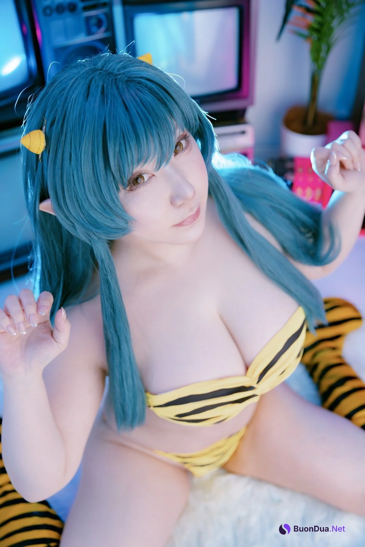 Cosplay SAKUサク Lum ラム うる星やつら Set.03 - Photo 12