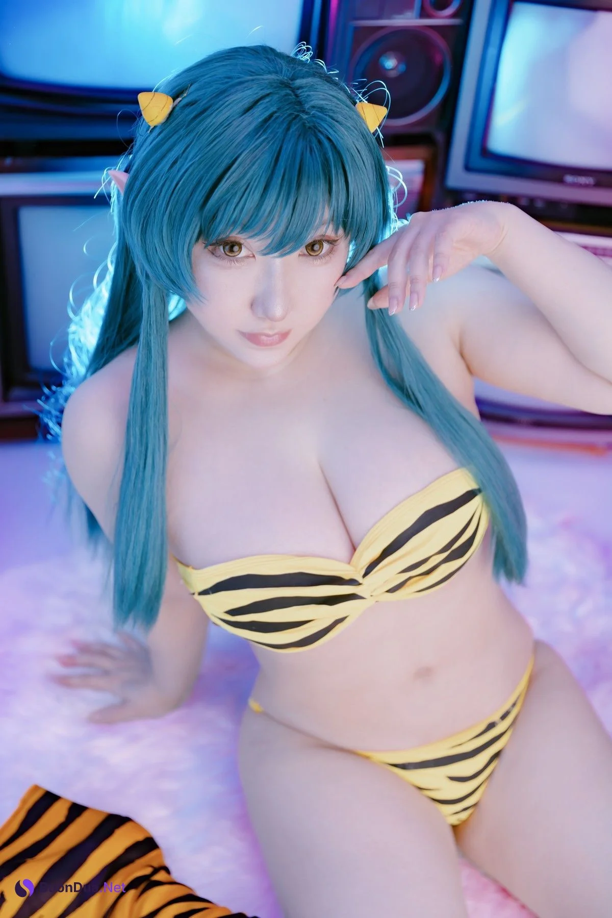 Cosplay SAKUサク Lum ラム うる星やつら Set.03 - Photo 19