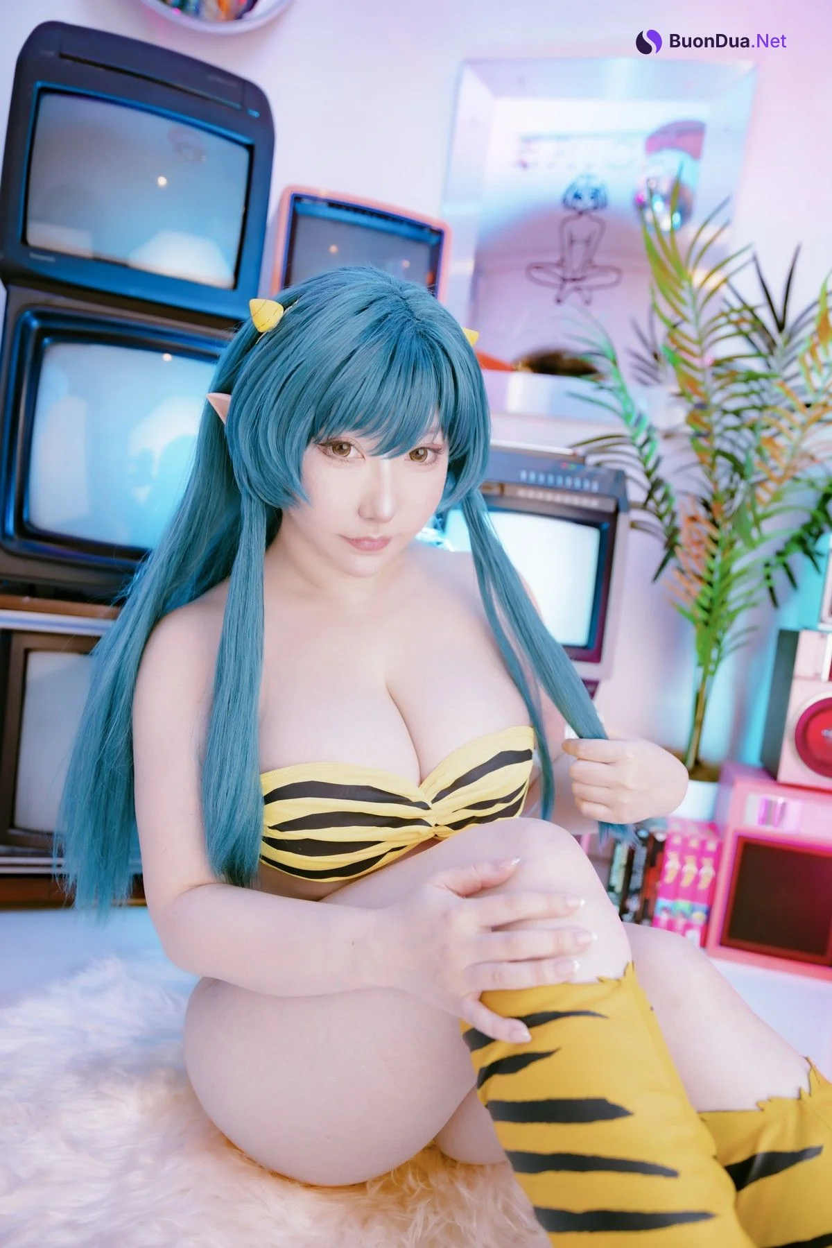 Cosplay SAKUサク Lum ラム うる星やつら Set.03 - Photo 5