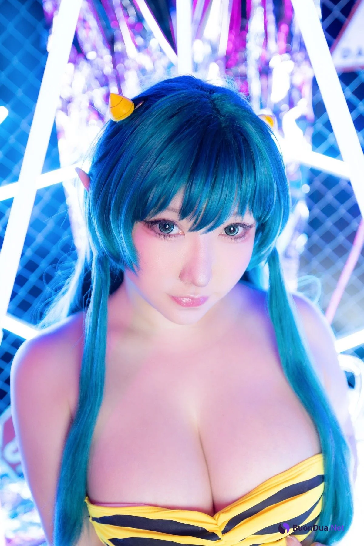 Cosplay SAKUサク Lum ラム うる星やつら Set.04 - Photo 10