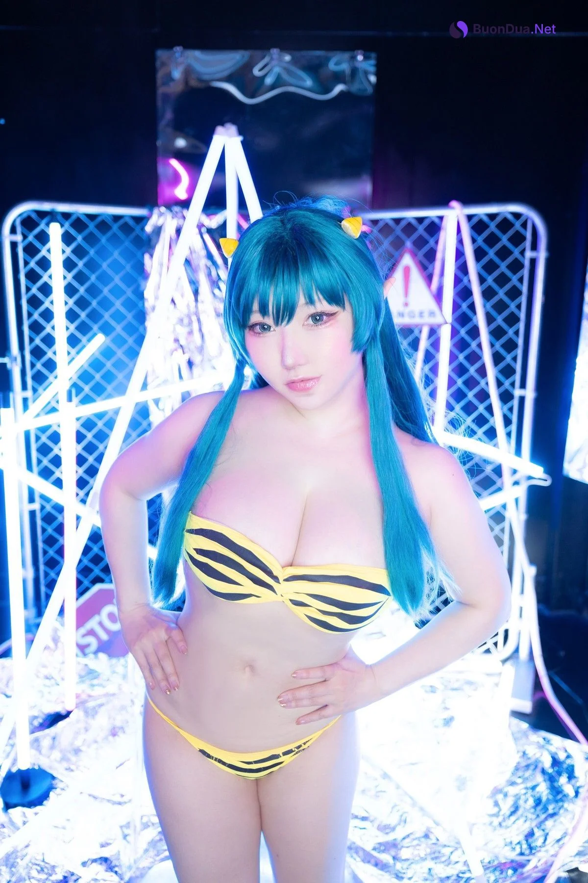 Cosplay SAKUサク Lum ラム うる星やつら Set.04 - Photo 12