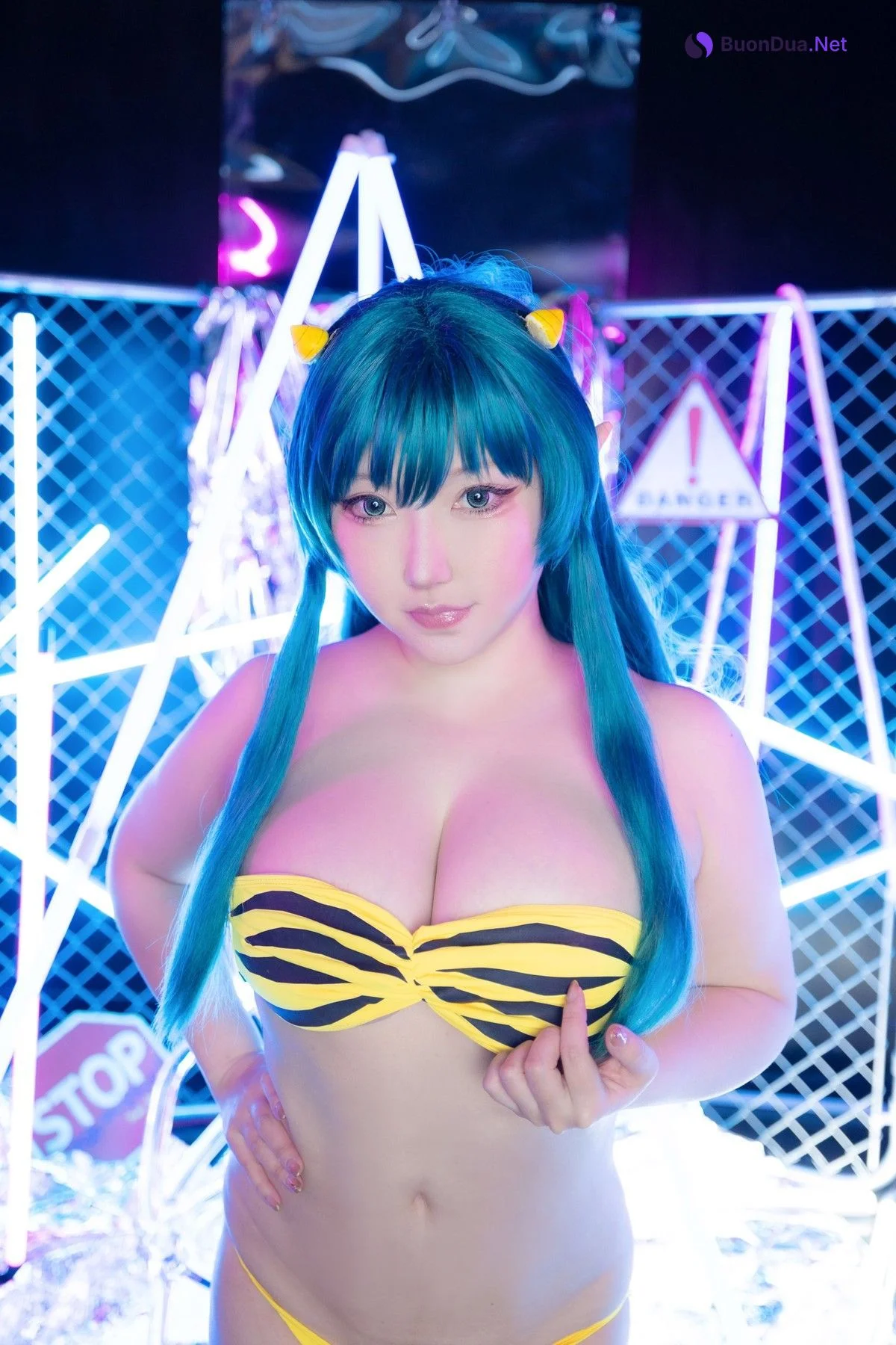 Cosplay SAKUサク Lum ラム うる星やつら Set.04 - Photo 13