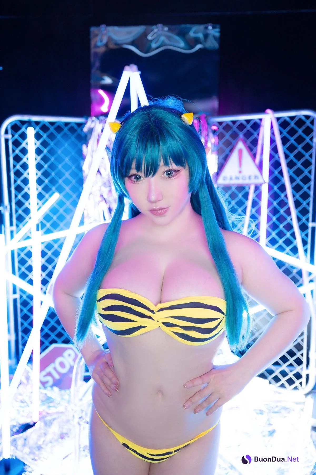 Cosplay SAKUサク Lum ラム うる星やつら Set.04 - Photo 14