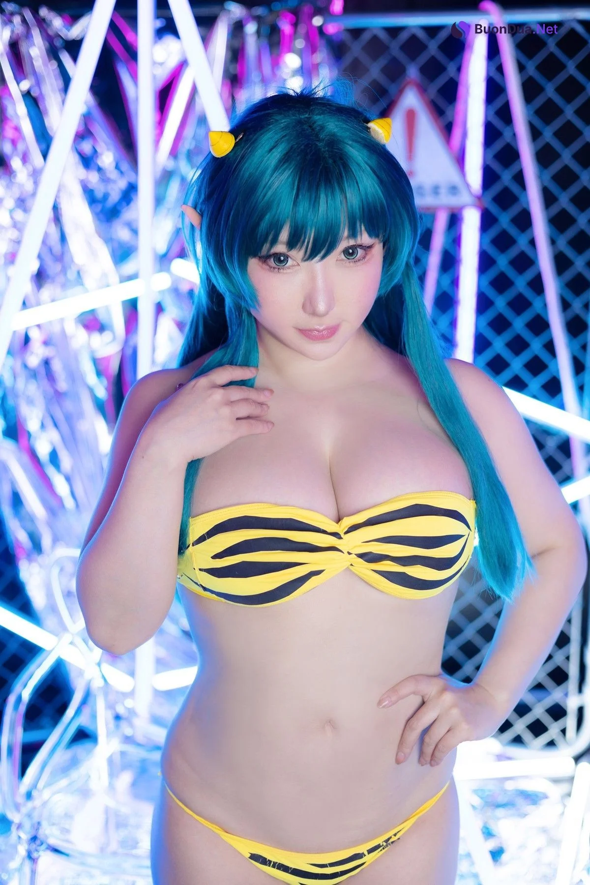Cosplay SAKUサク Lum ラム うる星やつら Set.04 - Photo 19