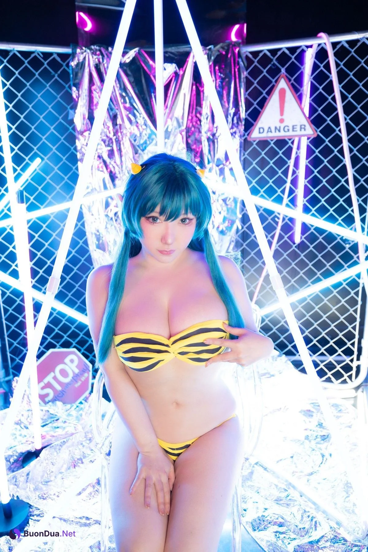 Cosplay SAKUサク Lum ラム うる星やつら Set.04 - Photo 2