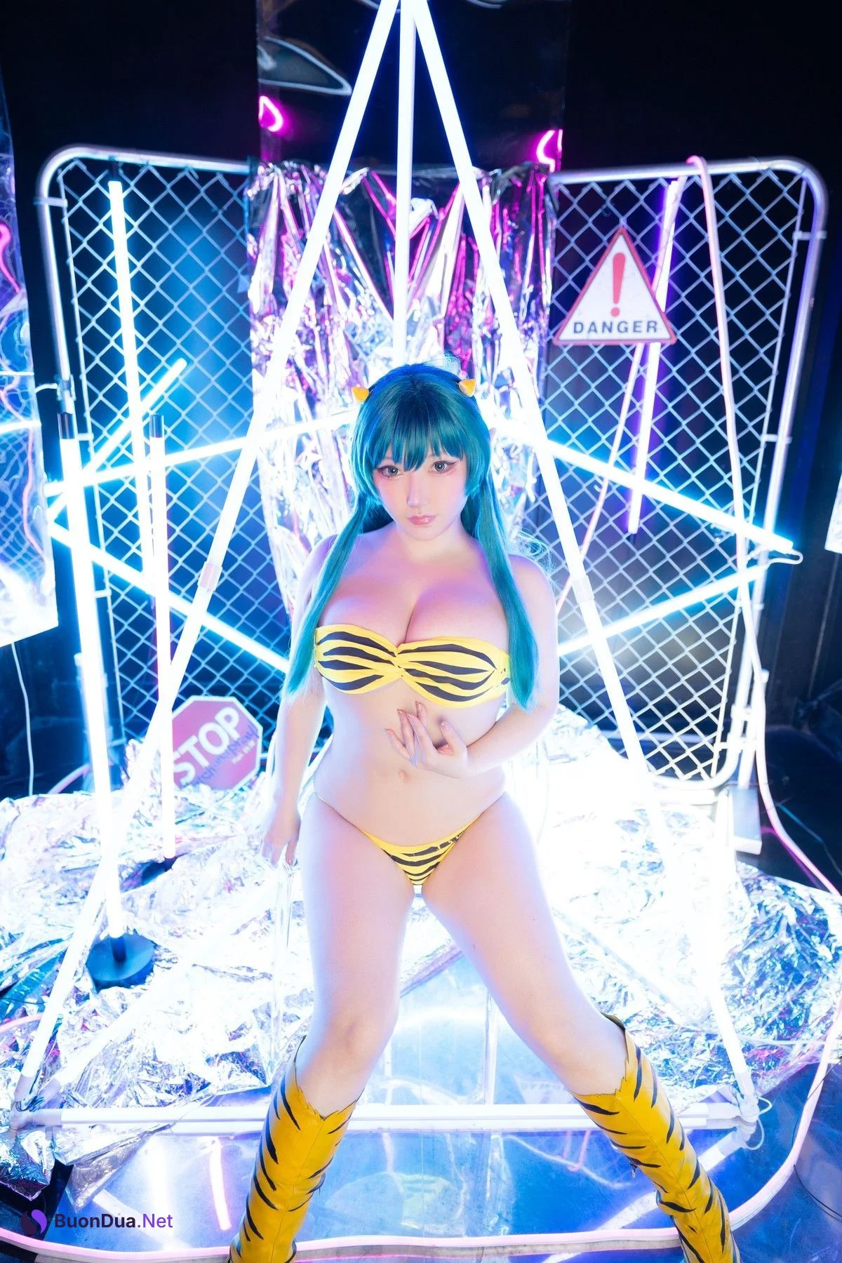 Cosplay SAKUサク Lum ラム うる星やつら Set.04 - Photo 3