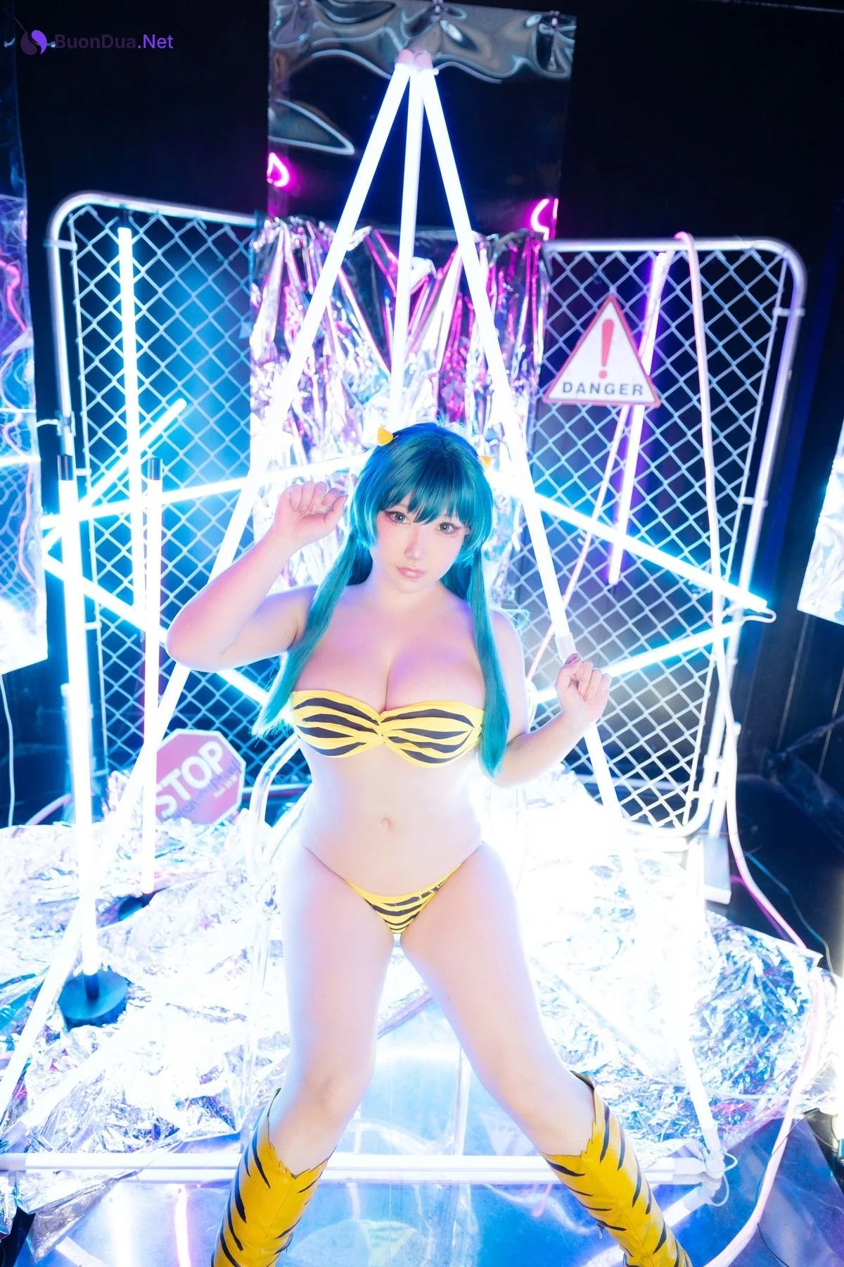 Cosplay SAKUサク Lum ラム うる星やつら Set.04 - Photo 4