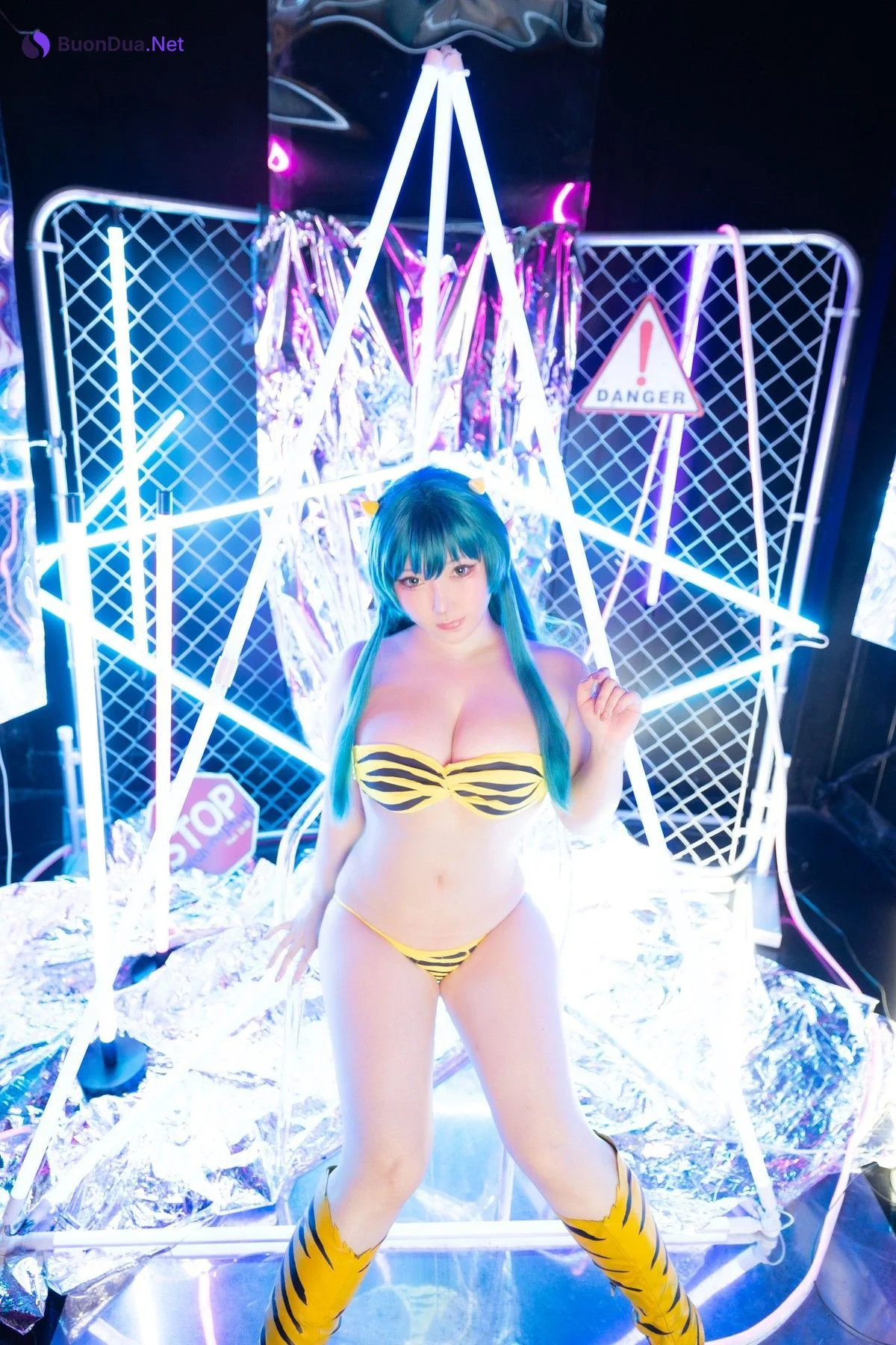 Cosplay SAKUサク Lum ラム うる星やつら Set.04 - Photo 6