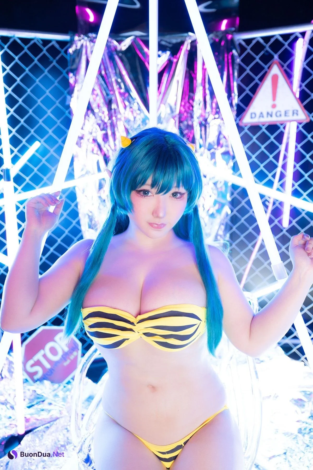 Cosplay SAKUサク Lum ラム うる星やつら Set.04 - Photo 9