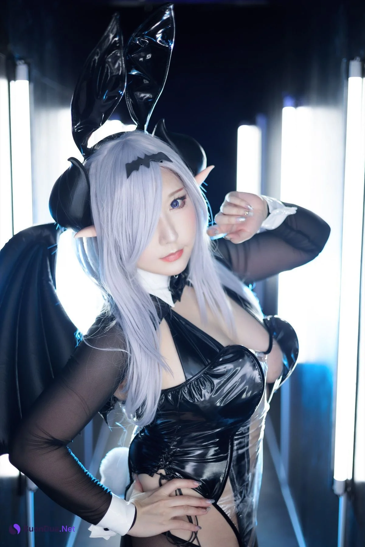 Cosplay SAKUサク See-through Bunny Succubus Set.02 - Photo 8