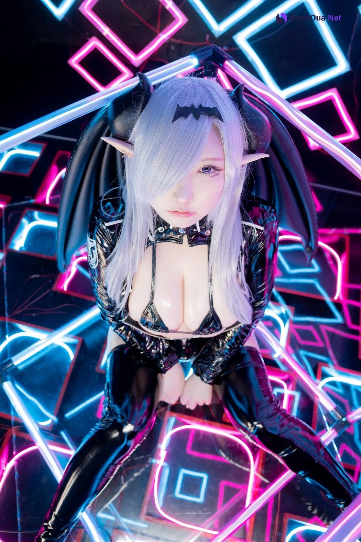 Cosplay SAKUサク See-through Bunny Succubus Set.04 - Photo 17