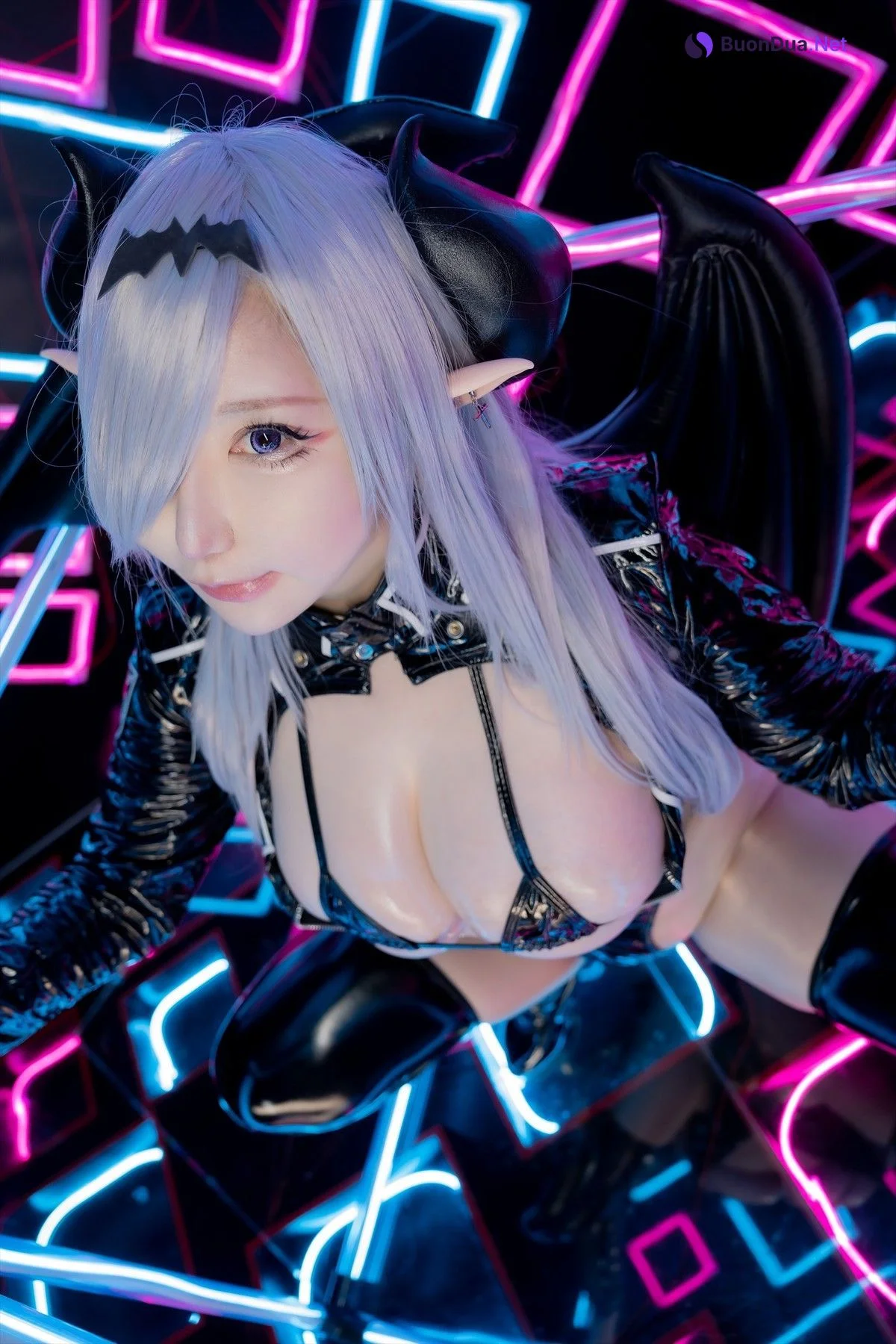 Cosplay SAKUサク See-through Bunny Succubus Set.04 - Photo 18