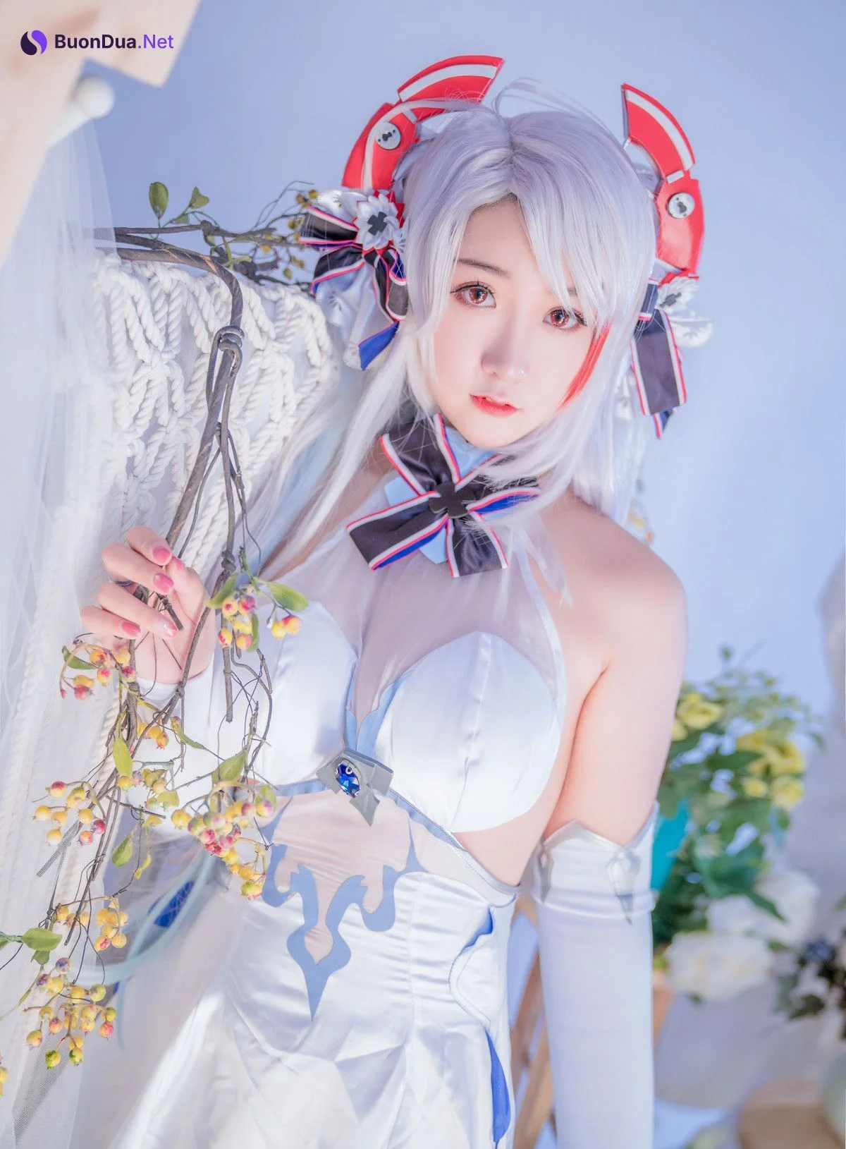 Cosplay 猫九酱Sakura 碧蓝誓约 Set.01 - Photo 11