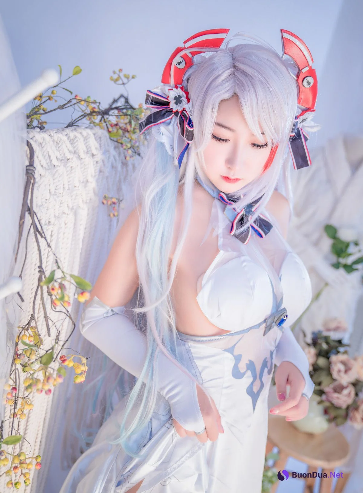 Cosplay 猫九酱Sakura 碧蓝誓约 Set.01 - Photo 12