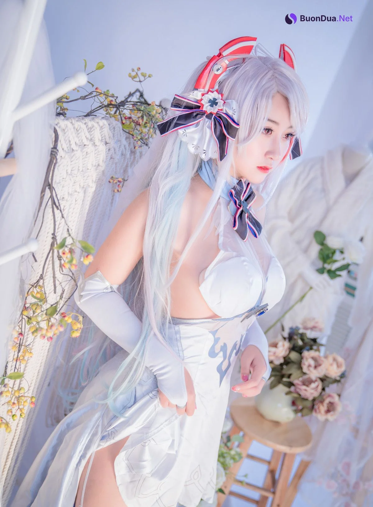 Cosplay 猫九酱Sakura 碧蓝誓约 Set.01 - Photo 13