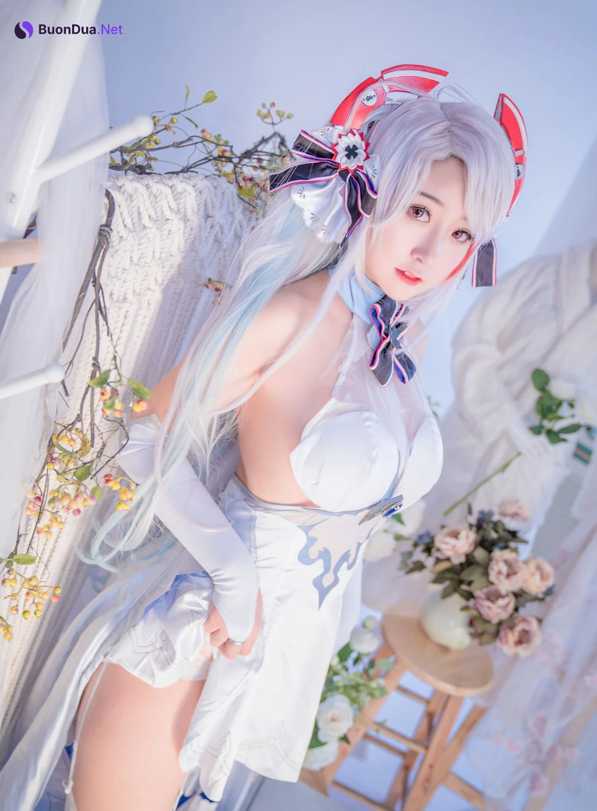 Cosplay 猫九酱Sakura 碧蓝誓约 Set.01 - Photo 14