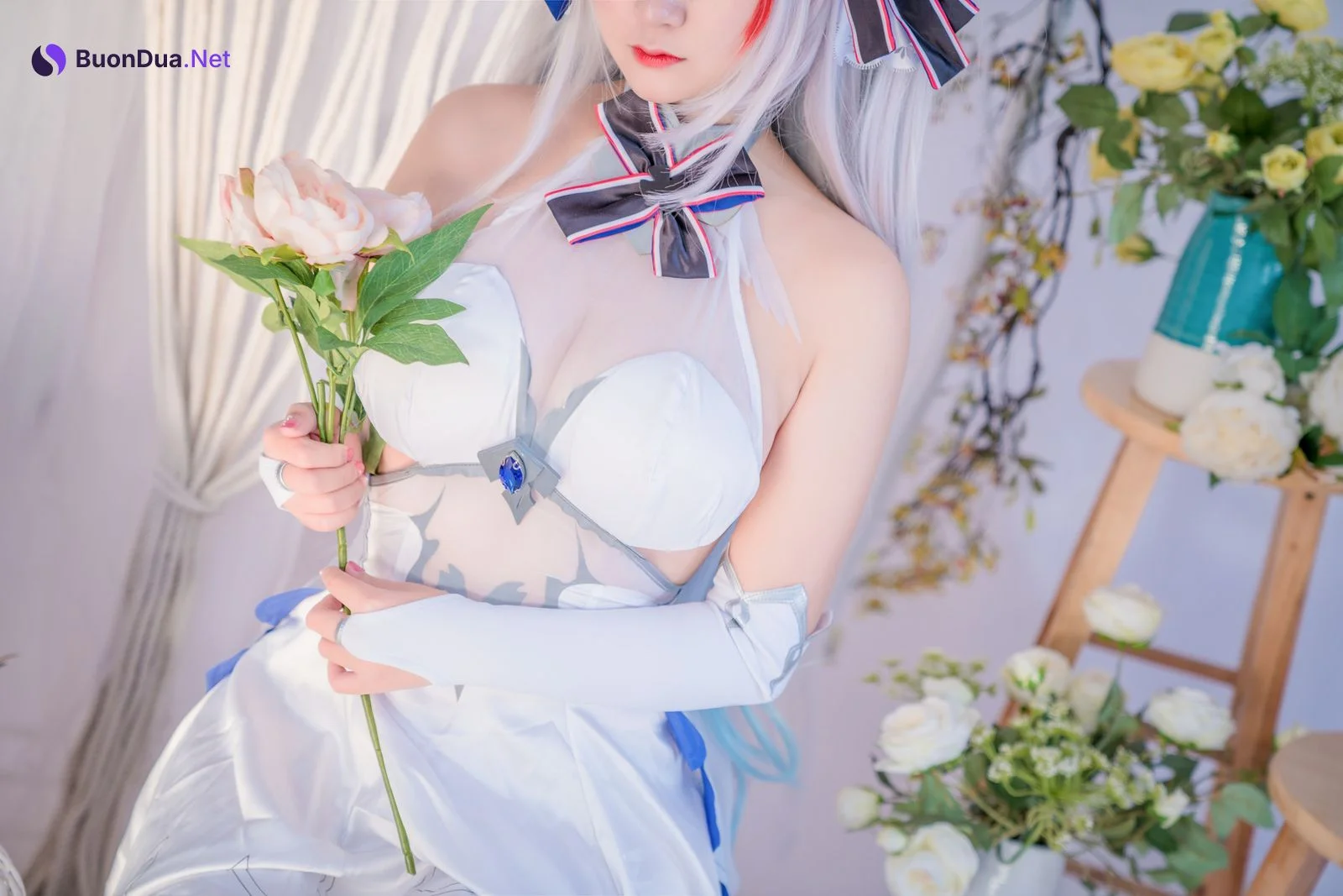 Cosplay 猫九酱Sakura 碧蓝誓约 Set.01 - Photo 2