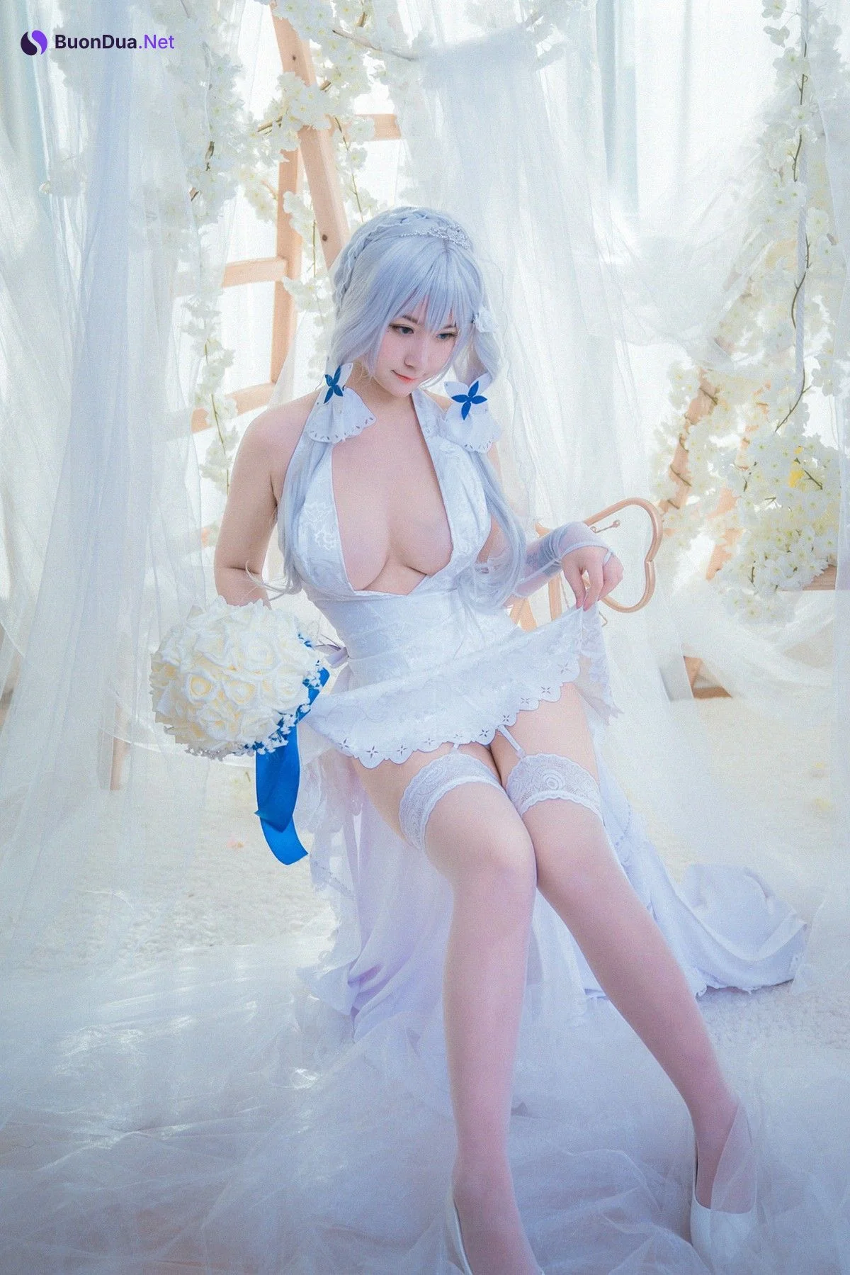 Cosplay 猫九酱Sakura 碧蓝誓约 Set.01 - Photo 20
