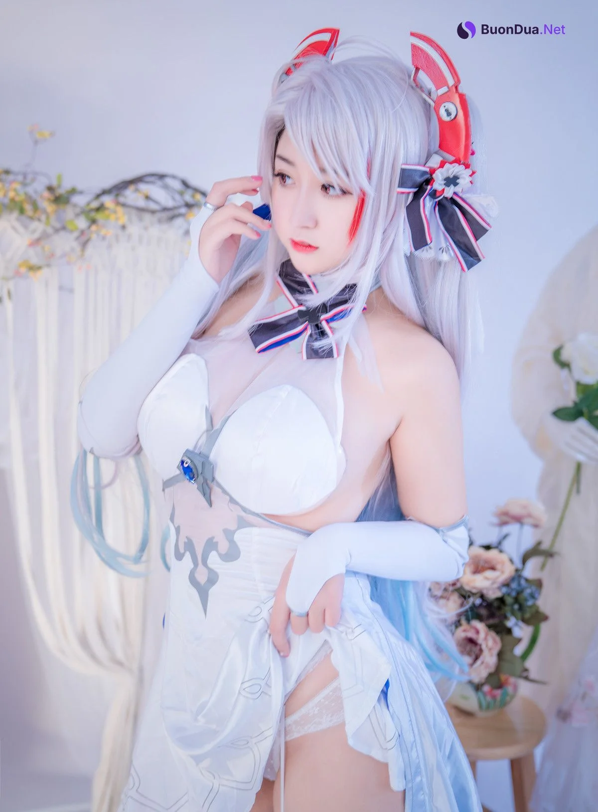 Cosplay 猫九酱Sakura 碧蓝誓约 Set.01 - Photo 8