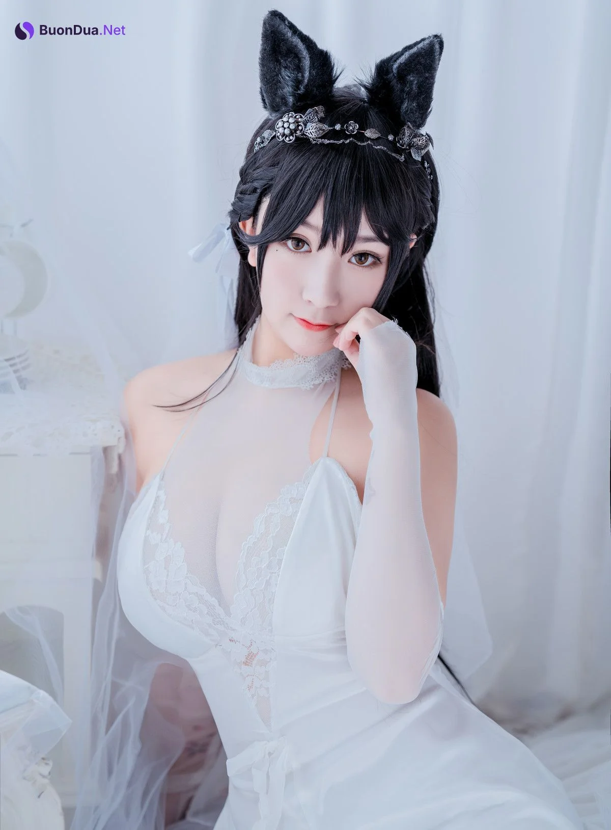 Cosplay 猫九酱Sakura 碧蓝誓约 Set.02 - 写真 10