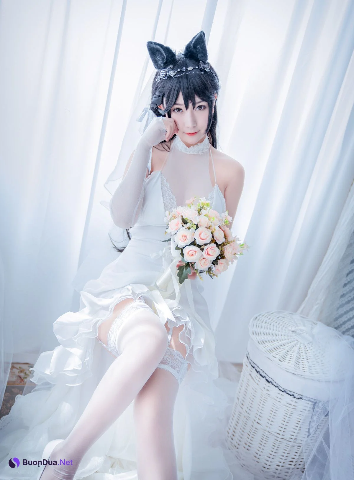 Cosplay 猫九酱Sakura 碧蓝誓约 Set.02 - 写真 11