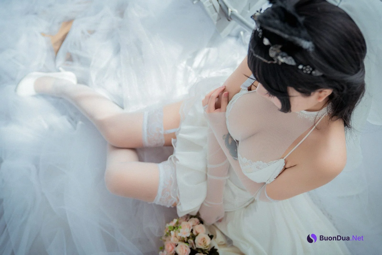 Cosplay 猫九酱Sakura 碧蓝誓约 Set.02 - 写真 13