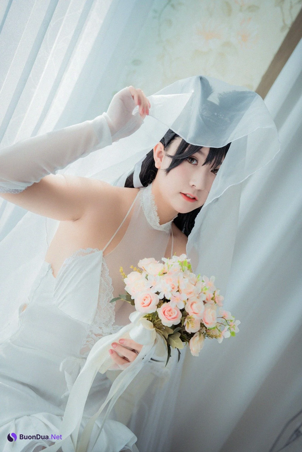 Cosplay 猫九酱Sakura 碧蓝誓约 Set.02 - 写真 20