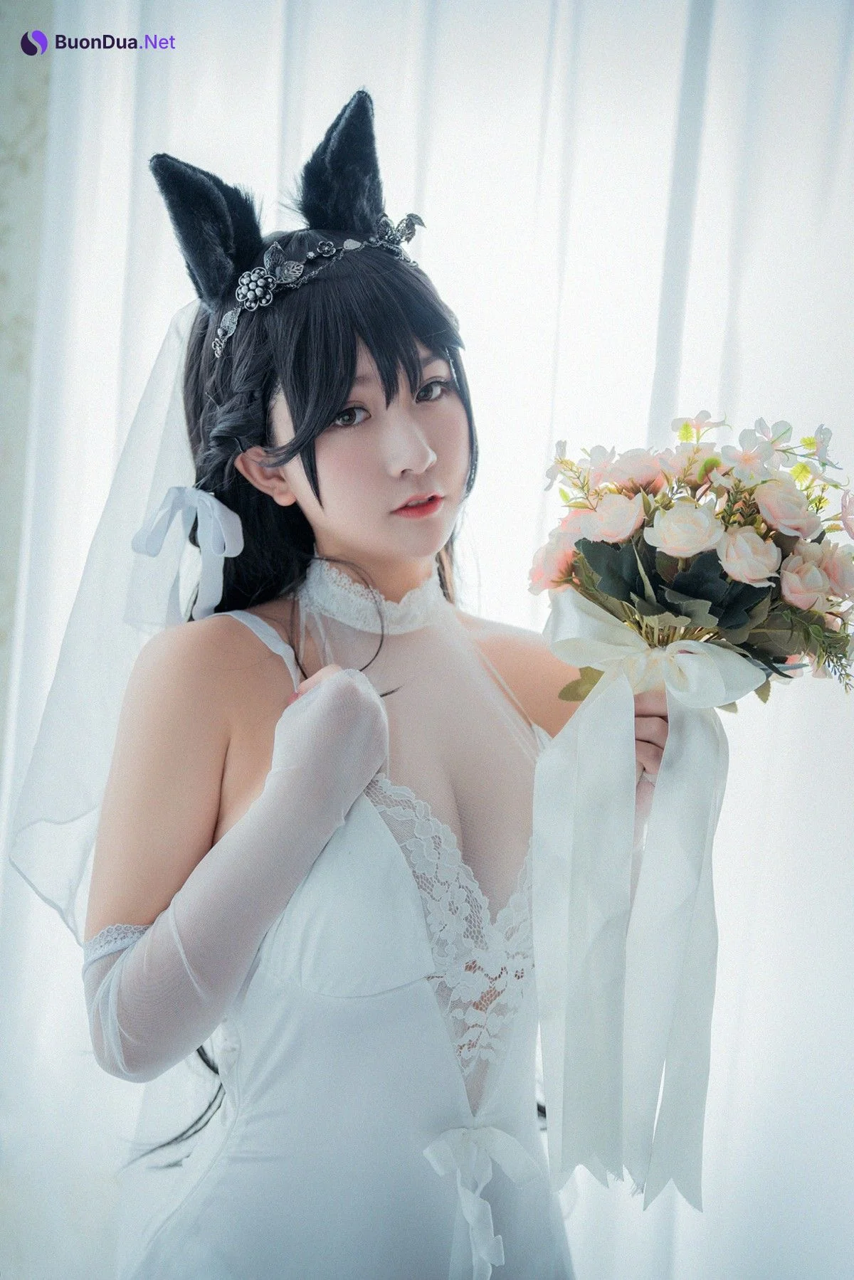 Cosplay 猫九酱Sakura 碧蓝誓约 Set.02 - 写真 6