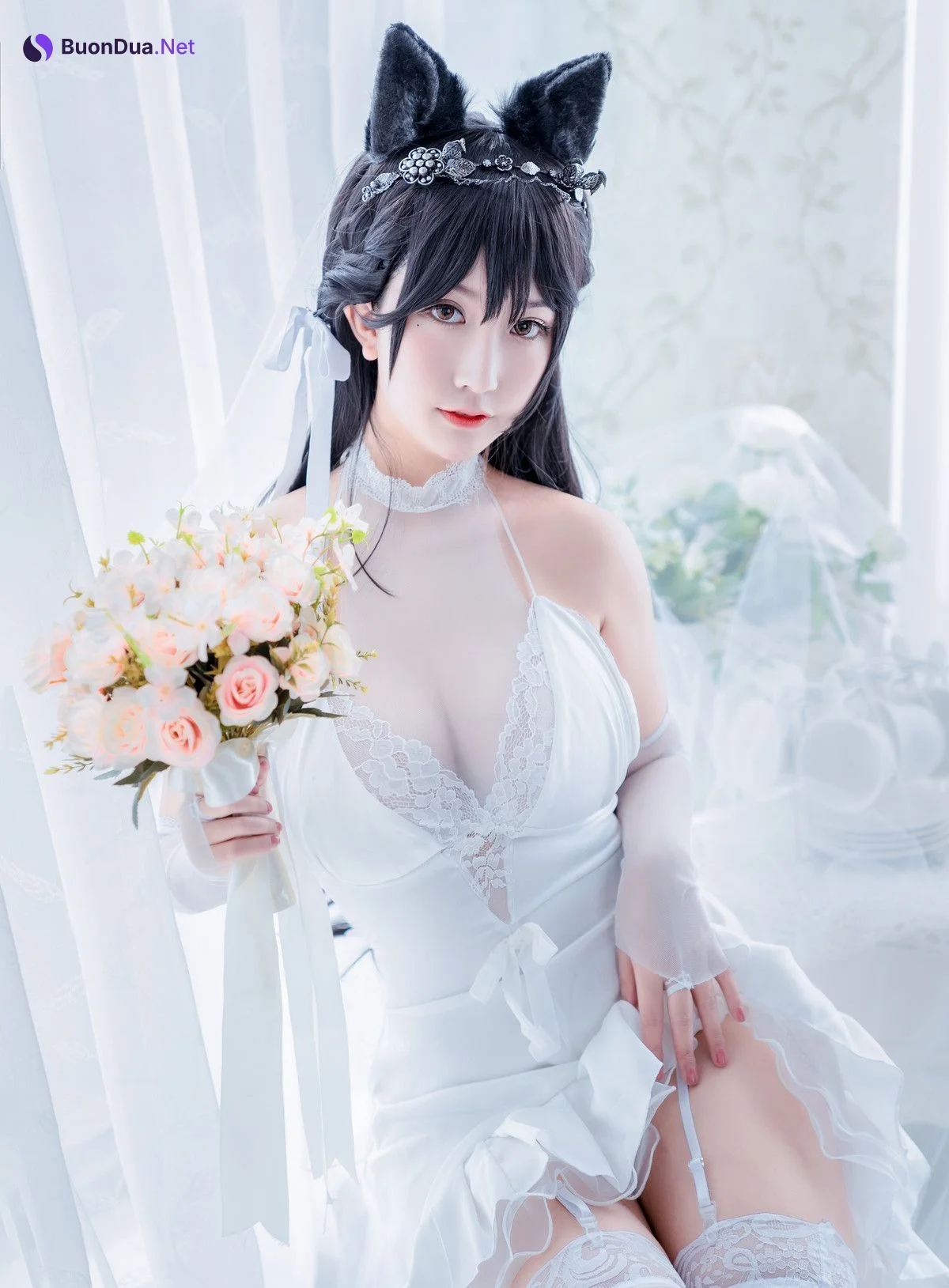 Cosplay 猫九酱Sakura 碧蓝誓约 Set.02 - 写真 8