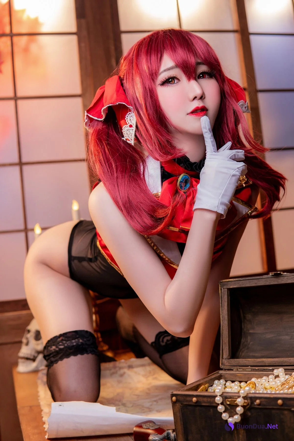 Cosplay Sally多啦雪 – Houshou Marine 宝鐘マリン - Photo 14